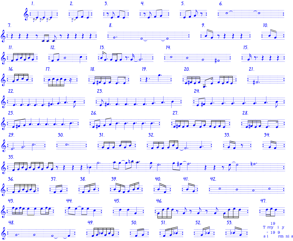 in C - phrases